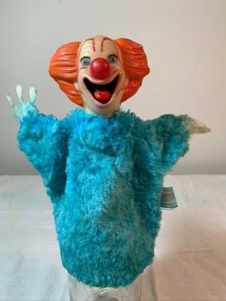 Vintage 1960s Bozo The Clown Puppet,  Renall Dolls For Capitol Records Inc.
