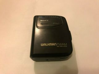 Vintage Sony Walkman Cassette Player Wm - Fx101 - And