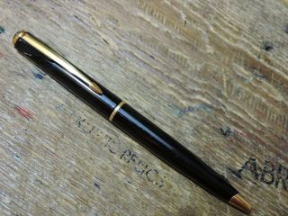 Vintage Laque Black Motorola Gold Trim Gt Parker Inflection Ballpoint Pen Uk