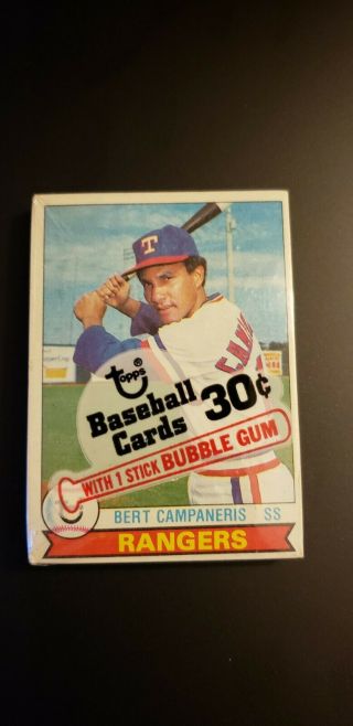 1979 Topps Baseball Cello Pack With Yankees Graig Nettles Showing Ozzie Smith Rc