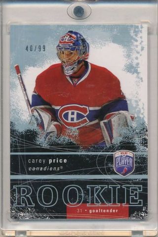 2007 - 08 Be A Player Rookie Rc Carey Price /99 253