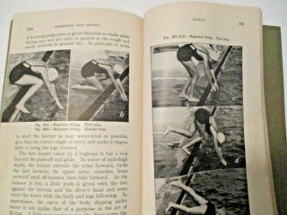 VINTAGE 1938 THE AMERICAN RED CROSS SWIMMING AND DIVING BOOK L@@K 2
