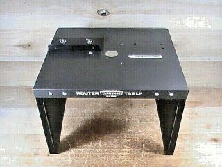 Vintage Craftsman 25168 16 - 3/4 " X 14 - 7/8 " X 10 - 3/4 " Router Table