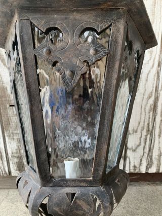 Distressed Antique Coach Lights,  Outdoor Wall Lantern Sconces 2