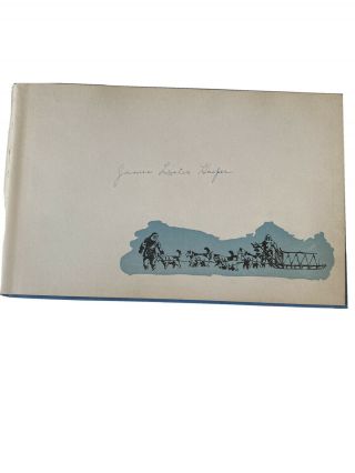 1931 Byrds Dogs Sledging in the Antarctic John S O’Brien Rockwell vtg 1st Ed HC 2