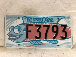 Tennessee Fish License Plate