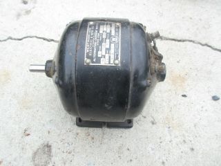 Vintage Westinghouse Type CAH Electric Motor;1/6 HP 115V 1700 RPM 453 FRAME 3