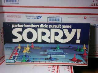 Vintage 1972 Parker Brothers Sorry Board Game - 100 Complete Good Shape