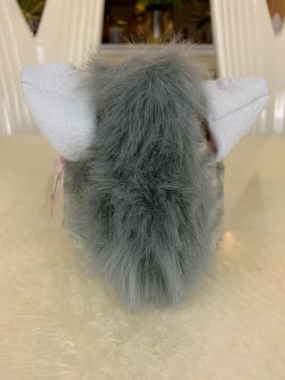 Vintage 1998 Furby Model 70 - 800 Gray w/Pink Ears Not Tiger With Tag 3