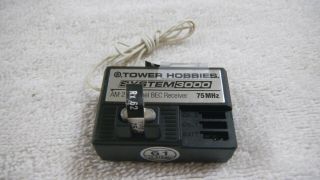 Vintage Tower Hobbies 75 Mhz Am Ch 62 Receiver With Crystals Great