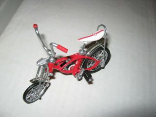 Schwinn Stingray Red Applkrate Flick Trix Toy 2010 Minty Bicycle Bmx Finger Bike