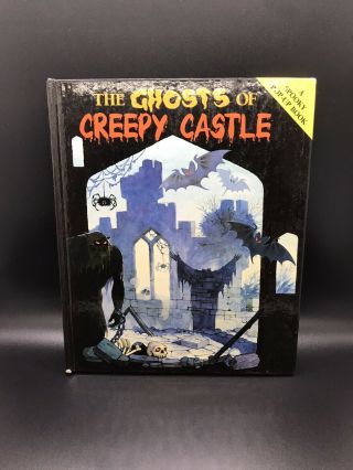 The Ghost Of Creepy Castle Vintage Pop - Up Book Children’s Halloween