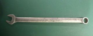 Vintage Snap - On Goexl18 - 9/16 " Long Combination Wrench - Vguc