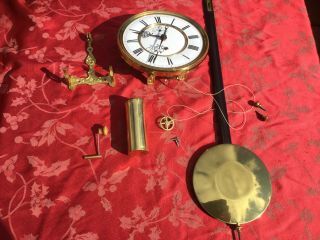 Complete Single Weight Vienna Regulator Replacement Movement Weight Dial Pend’m