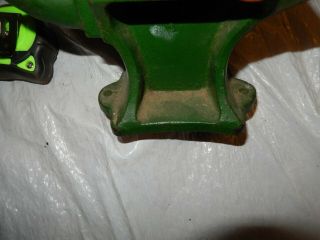 Anvil Small Jewelers Anvil green Vintage 6 1/4 inches long Hardy hole 3