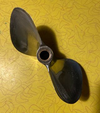 Vintage Mercury Outboard Racing Stainless Propeller Cupped 20h