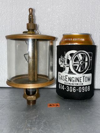 Michigan Lubricator 487 Cylinder Oiler Hit Miss Gas Engine Steampunk Antique
