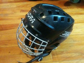 Vintage Jofa 287jr Hockey Helmet W Cage 6 1/4 - 7 1/8