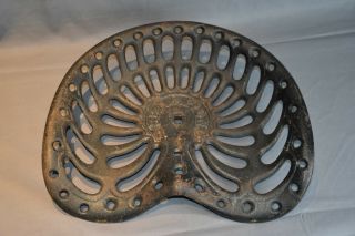 Vintage Early Antique Champion A426 Cast Iron Tractor Seat -