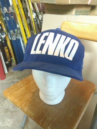 Vintage Lenko Snow Makers Ski Baseball Hat N.  O.  S.