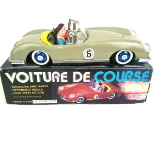 Vintage Model Friction Racing Car Classic Voiture De Course Mf 763 W/box