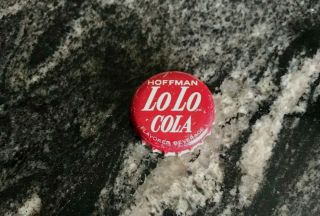 Vintage Hoffman Lo Lo Cola Soda Cork Bottle Cap / Crown Long Island City Ny