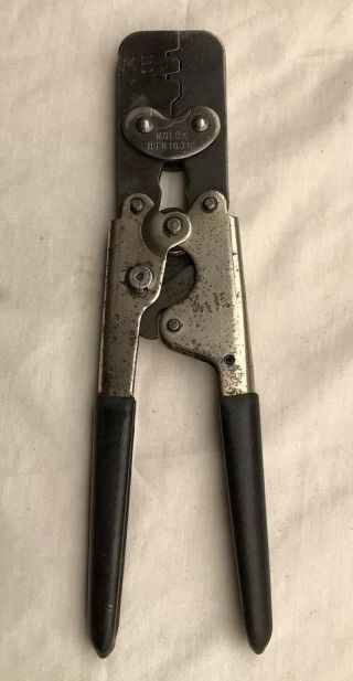 Vintage Molex Htr1031c Wire Terminal Grimping Tool In Great