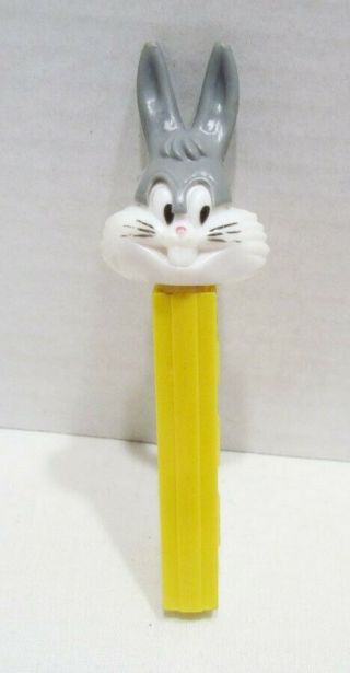 Bugs Bunny Pez Candy Dispenser Vintage No Feet Made In Hong Kong Looney Tunes