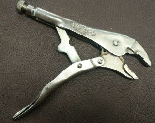 10wr Vintage Petersen Vice Grip Locking Pliers.  Made In The Usa Dewitt Nebraska