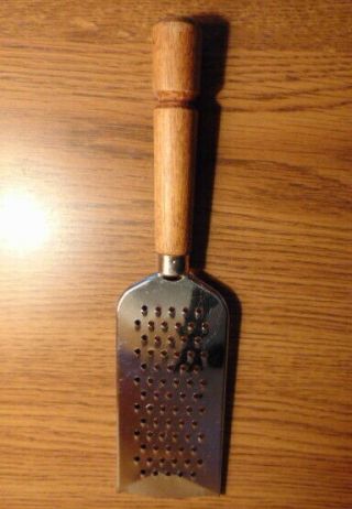 Bonny – Vtg Stainless Steel Hand Held Food Cheese Grater - Made In Canada 102