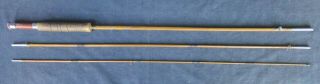 Vintage South Bend 323 8 - 1/2 " Bamboo Fly Rod Heh (5 Wt. ) - Needs Some Work