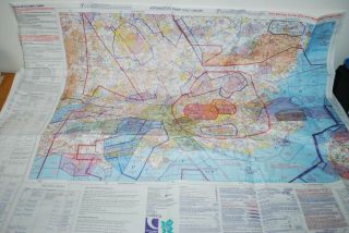 Rare Collectable Special London 2012 Olympic Games Aeronautical Map Chart Icao