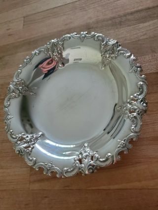 Wallace Grande Baroque Sterling Silver 6 " Bowl Dish Plate 5522