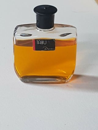 Vintage Tabu By Dana Eau De Cologne Perfume 2 Oz Splash - 80 Full