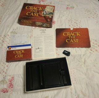 Crack The Case Game - Vintage 1993 Milton Bradley - Mini Mysteries Adult Party 3