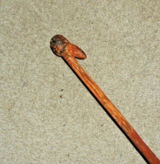 AUSTRALIAN ABORIGINAL WOOMERA SPEAR THROWER DEVICE SPINIFEX END LUNGA TRIBE 3