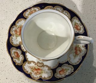 Vintage Royal Albert Crown China Teacup And Saucer Imari “ALHAMBRA” pattern 2