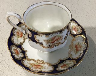 Vintage Royal Albert Crown China Teacup And Saucer Imari “ALHAMBRA” pattern 3