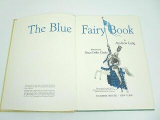 Vintage The Blue Fairy Book 1959 by Andrew Lang Hardcover 18A 3