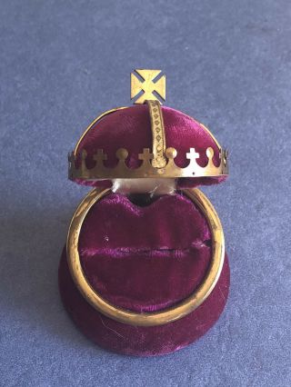 Antique Royal Jewelry Box,  Circa 1900