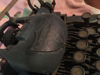 Antique Blickensderfer Typewriter For Repair Or Restoration