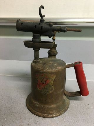 Vintage Clayton & Lambert Brass Gas Blow Torch
