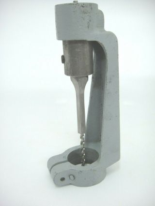Vintage Drill Press Mortise Attachment Square Hole Drill Bit Steel