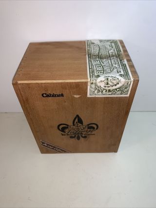 Vintage Cabinet Tatuaje 25 Cigar Box - WOODEN CIGAR BOX,  GG3 2