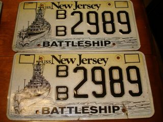 Pair First Edition Battleship N.  J.  Light Blue Sea - - Dark Blue Sea Set Same