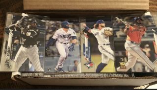 2020 Topps Chrome Complete 200 - Card Set Robert Lewis Trout In Hand Ready To Ship