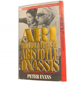 Ari The Life And Times Of Aristotle Onassis Evans Vintage Paperback