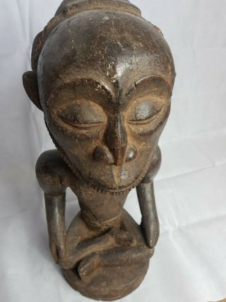 Hembe Tribe Figurine Sculpture Of An Old Man From Congo Africa