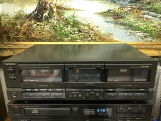 Vintage Technics Rs - Tr265 Stereo Dual Cassette Deck Hx Pro