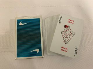 Vintage Newport Cigarette Company Playing Cards Lorillard Green Pack Advertising